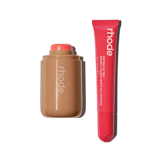 Rhodes Coral Blush and Lip Duo